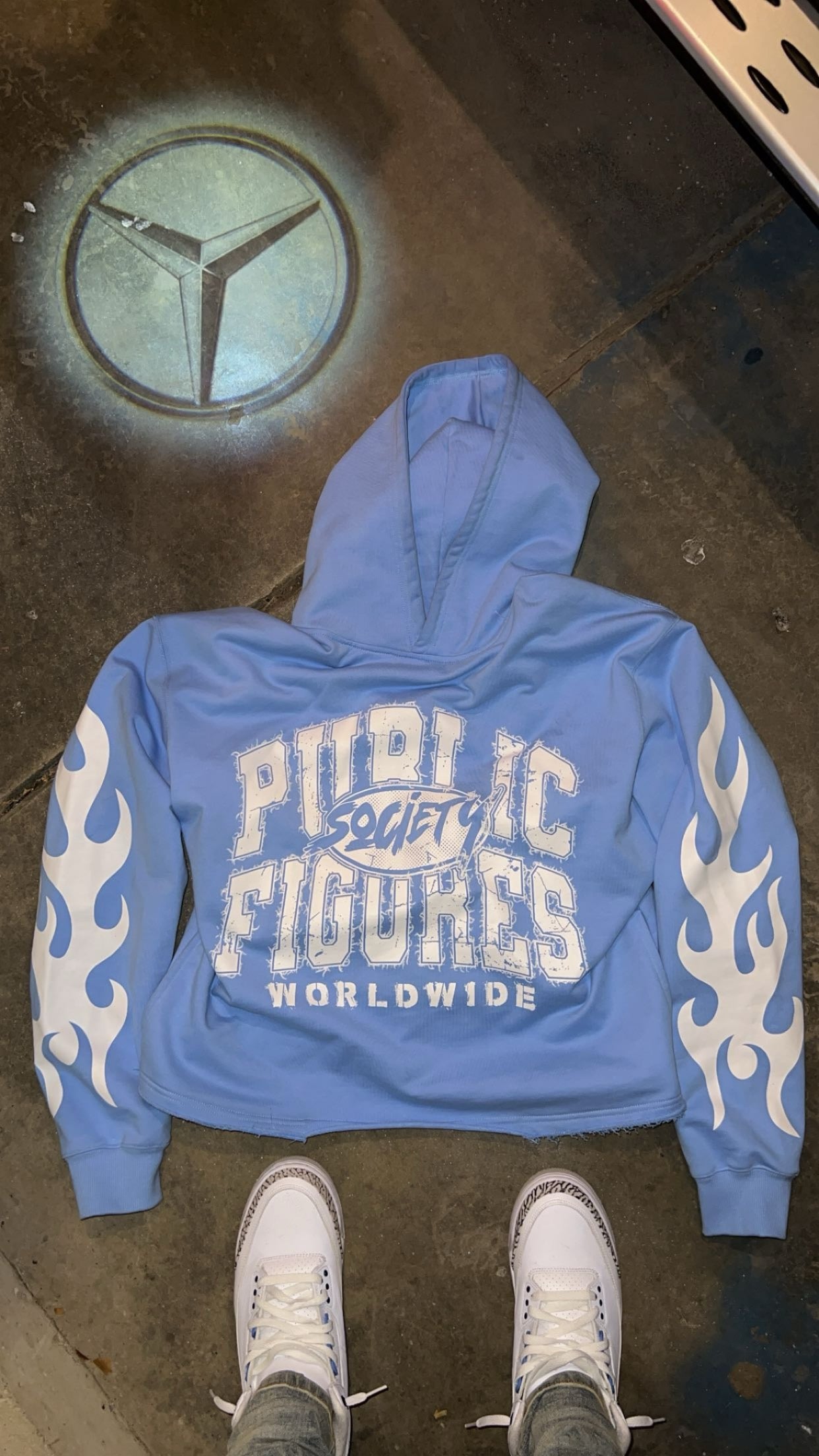 PF SOCIETY HOODIE (LIGHT BLUE)